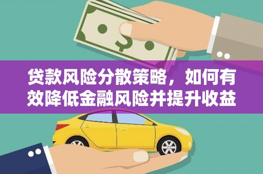 连南贷款风险分散策略，如何有效降低金融风险并提升收益