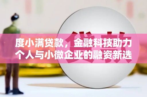 连南度小满贷款，金融科技助力个人与小微企业的融资新选择