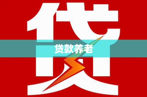 连南贷款养老