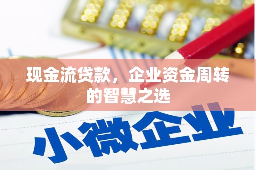 连南现金流贷款，企业资金周转的智慧之选