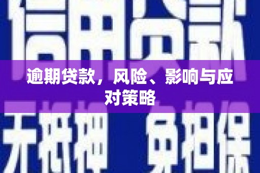 连南逾期贷款，风险、影响与应对策略