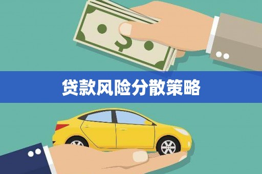 连南贷款风险分散策略