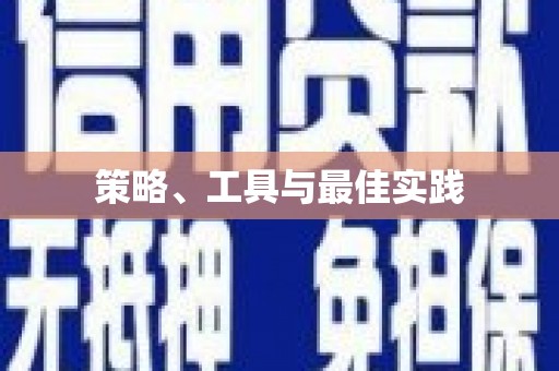 连南策略、工具与最佳实践