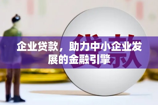 连南企业贷款，助力中小企业发展的金融引擎