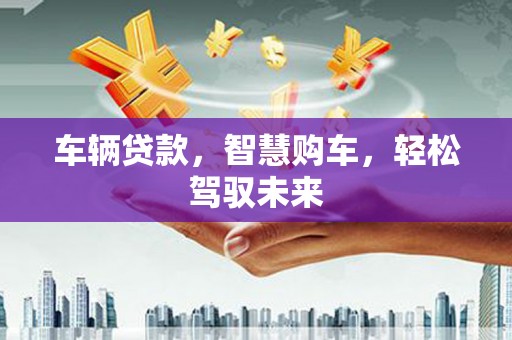 连南车辆贷款，智慧购车，轻松驾驭未来