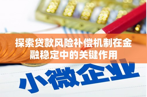 连南探索贷款风险补偿机制在金融稳定中的关键作用