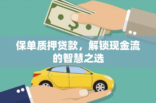 连南保单质押贷款，解锁现金流的智慧之选
