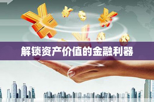 连南解锁资产价值的金融利器